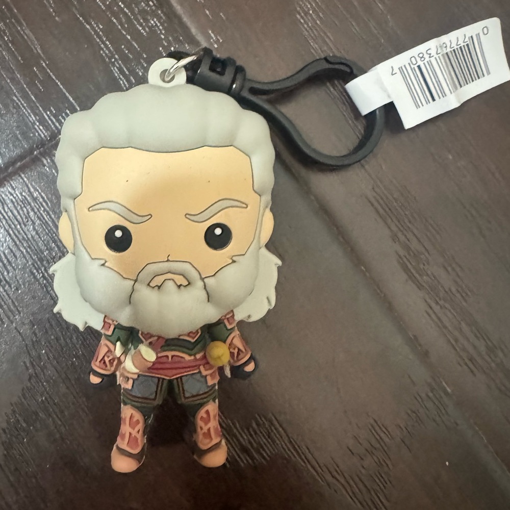 The Lord Of The Rings “The War Of The Rohirrim” Figural Bag Clip!Helm Hammerhand
